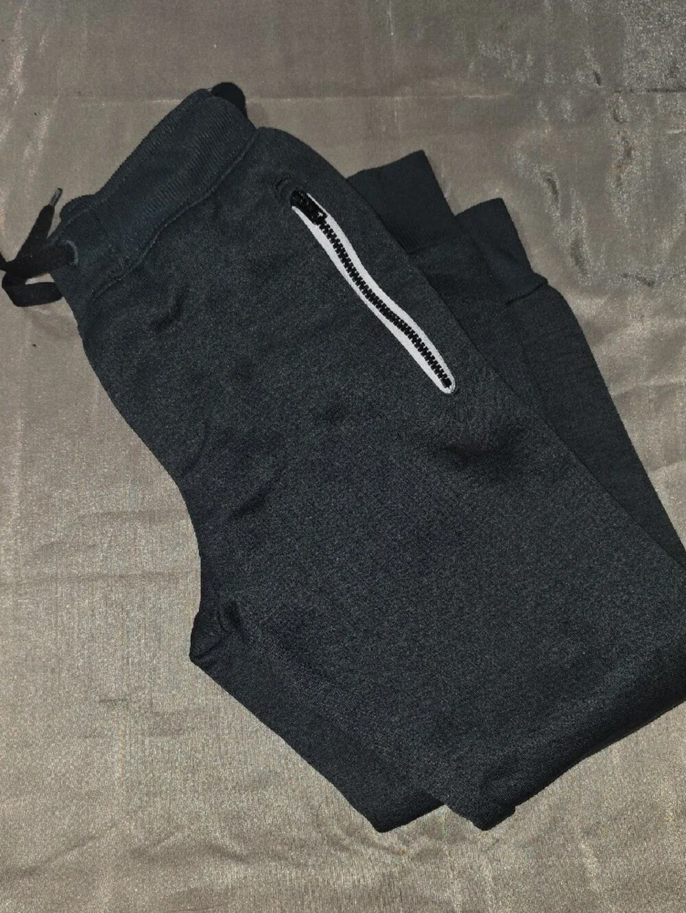 The Children's Place Black, Olive & Gray Kids Sweatpants Bundle